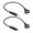2pc, variant on Gold-Plated 3.5mm TRS Male to 3-Pin AV Adapter, 30cm Corrosion-Resistant Cable for Studio Equipment