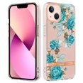 thumbnail image 1 of KAIYANG Serie YB IMD-8 para iPhone 15 Funda para teléfono con estampado floral IMD Funda protectora de TPU suave galvanizada Estilo F iPhone 15 Multicolor, 1 of 5