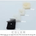 thumbnail image 4 of Cathedral Wedding Veil with Comb, 300 cm Length, 1 Tier Drop Style, Ivory Raw Cut, 4 of 5