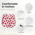 thumbnail image 4 of Balery Strawberry Pantalones cortos deportivos para mujer con forro y dos bolsillos, elásticos, para entrenamiento, gimnasio, yoga-XX-Large, 4 of 7