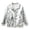 1-359Silver1093, variant on CAIVO Boys Girls Autumn Zip Up Collared Casual Jacket Fashion Outerwear Coats Long Sleeve Classic Dailywear