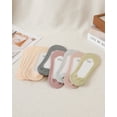 thumbnail image 2 of Women's Socks 10 Pairs Thin Summer Non Slip Footies for Flats Hidden Invisible Boat Socks, 2 of 6