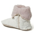 thumbnail image 2 of Dearfoams Women's Beth Faux Fur Fold Down Fuzzy Bootie House Slipper Boot, 2 of 6