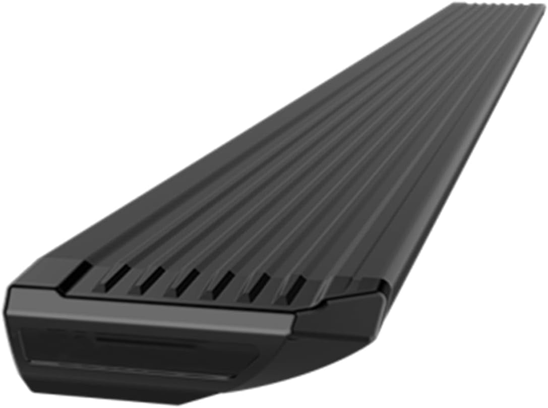 Black Horse Elite Retractable Power Board Black Compatible with 2016-2023 Toyota Tacoma Access Cab-PWBR3463
