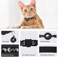 thumbnail image 2 of Collar para gatos Simket Airtag Breakaway con campana para gatos niñas y niños, 2 of 7