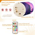 thumbnail image 5 of Yayeee Flameless Candles with Remote Flickering Battery Operated Multi Color Changing, White Cat Walking, 5 of 7