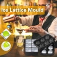 thumbnail image 2 of Leutsin Moule à Glaçons en Silicone 2 Pcs Bar Pudding Gelée Chocolat 6 Glaçons, 2 of 7