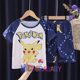 thumbnail image 1 of Pijamas de Pokémon para niños y niñas, traje de manga corta de dibujos animados, ropa de dormir informal, conjunto de ropa de casa, trajes de verano qym unisex, 1 of 2