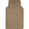 Kraco 4pc Basic Rubber Floor Mats, Tan