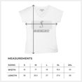 thumbnail image 7 of Shelby Logo Honeycomb Grille Women's V-Neck T-shirt Mustang Cobra GT Muscle Car GT500 GT350 Performance Powered by Ford Tee, 7 of 7