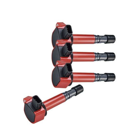 Set of 4 ISA Energy Ignition Coils Compatible with 2001-2009 Pilot Ridgeline Acura MDX Saturn Vue 3.5L 3.7L V6 Replacement for UF400 UF512 UF307 C1460
