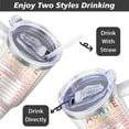 thumbnail image 5 of Cool Aunt Club Coffee Tumbler 40Oz, Best Aunt Gifts From Niece Nephew for Birthday, Mothers Day, Presents for First Time & Best Auntie Ever, New Aunty Cup with Handle Straw, Funny Drinking Mug Ideas, 5 of 7