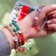 thumbnail image 5 of 1 Box Christmas Series Beads Santa Claus Snowman Elk Pattern Clay Loose Beads For DIY Handmade Earrings Bracelet Jewelry Making, 5 of 5
