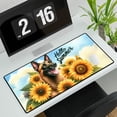 thumbnail image 3 of Belgian Malinois Hello Summer Sunshine Sunflowers Spring Retro Vintage Desk Mat Full Keyboard Mouse Pad Sheepdog Dog Lover Gifts Large Mousepad - 00008, 3 of 5