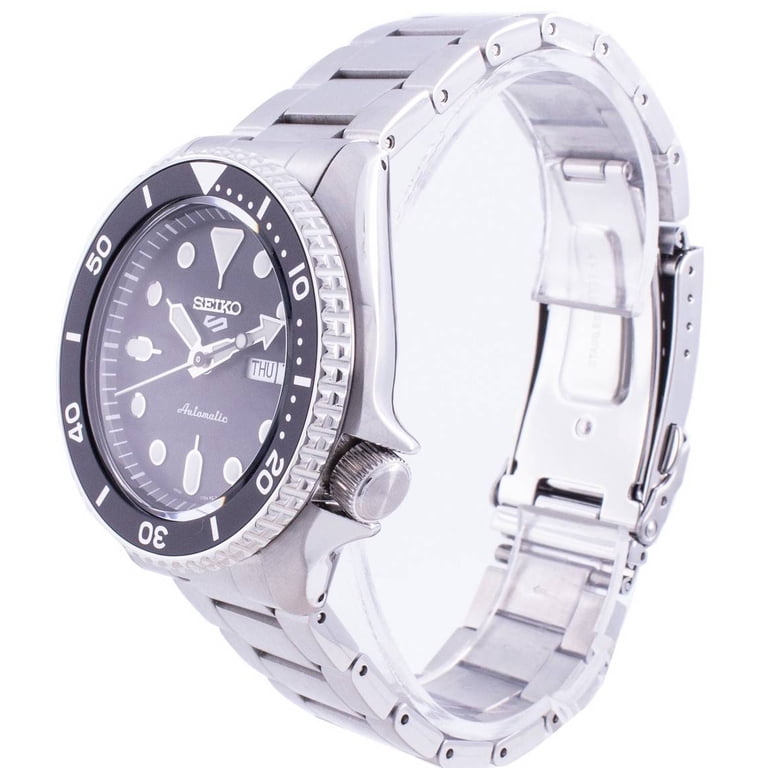 SEIKO5 スポーツオートマチック SRPD55K1 メンズ Seiko Men's 5 Sports Automatic Watch, Silver-Tone Stainless Steel