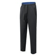 thumbnail image 4 of ZZHZGZ Sweatpants for Men Men's Sweatpants Open Bottom Athletic Jogger Pants Running Workout Gym Pants with Pockets & Adjustable Waistband L, 4 of 5