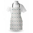 thumbnail image 4 of Nature Apron, Polar Bear Mom and Creative with Pyramids Moon Dots Playful, Unisex Kitchen Bib with Adjustable Neck for Cooking Gardening, Adult Size, Multicolor, by Ambesonne, 4 of 4