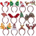 thumbnail image 1 of 12 Pack Christmas Headbands Headwear Accessories for Women Men Kids Christmas Parties Holiday (ONE SIZE FIT ALL), 1 of 5