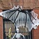 thumbnail image 4 of Halloween Big Plush Spider Horror Halloween Decoration Party Props Outdoor Giant Spider Decor 90cm Black Spider Plush Toy, 4 of 5