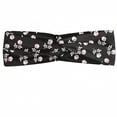thumbnail image 1 of Floral Headband, Flower Silhouettes on a Background of Mini Polka Dots, Elastic and Soft Women's Bandana for Sports and Everyday Use, Grey Red Coconut, by Ambesonne, 1 of 3