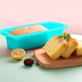 thumbnail image 4 of Molde Rectangular de silicona para hornear, molde para tostadas de caramelo, herramienta para hornear pan de Pascua, suministros de cocina DIY, Herramientas y accesorios para hornear azul claro Billuyoard HA9120-03B, 4 of 6