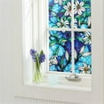 thumbnail image 5 of kayannuo PVC Lily Static Window Film No glue removable Stained Glass Decal, 5 of 9