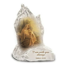 The Bradford Exchange Always with You Issue #1 Praying Hands Religious Art Collectible Figurine 6-inches