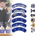 thumbnail image 2 of Graduation Cake Toppers 2026 Class Of 2026 Graduation Cupcake Toppers And Picks With Liners Decorations Grad Cake Decoration For High School College Party Supplies, 2 of 9