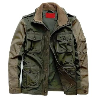 Jual Maden Military M65 Field Jackets For Men Green Vintage Army Jacket Casual Windbreaker Solid Lapel Collar With Pockets Overcoat I.172935662 Jual Maden Military M65 Field Jackets For Men Green Vintage Army Jacket Casual Windbreaker Solid Lapel Collar With Pockets Overcoat I.172935662