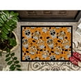 thumbnail image 3 of Day of the Dead Orange Doormat 24x36, 3 of 4
