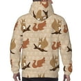 thumbnail image 7 of Wukai Squirrel nut backgrounds Print Men Hoodies Fleece Sweatshirts Long Sleeve Sweaters Pullover Fall Outfits Winter Clothes-Small, 7 of 7