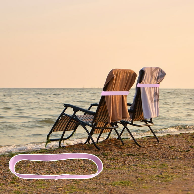 5 Pack Towel Bands for Beach Pool Cruise Chairs The Better Towel Chair Clips Towel Holder Beach Towel Clips Stretchy Locking Beach Chair Towel