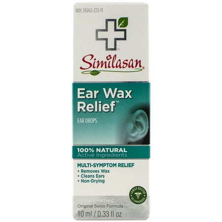 Ear Relief Wash - Similasan Ear Wax Relief Drops, 0.33 fl. oz.