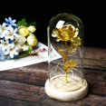 thumbnail image 5 of LED Fairy Lights with Glass Lampshade Artificial Rose in Glass, 5 of 5