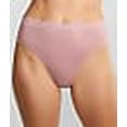 thumbnail image 3 of Women's Bali® Passion For Comfort Hi-Cut Panty DFPC62 Color: Smoke Purple Mauve Size: 6, 3 of 6