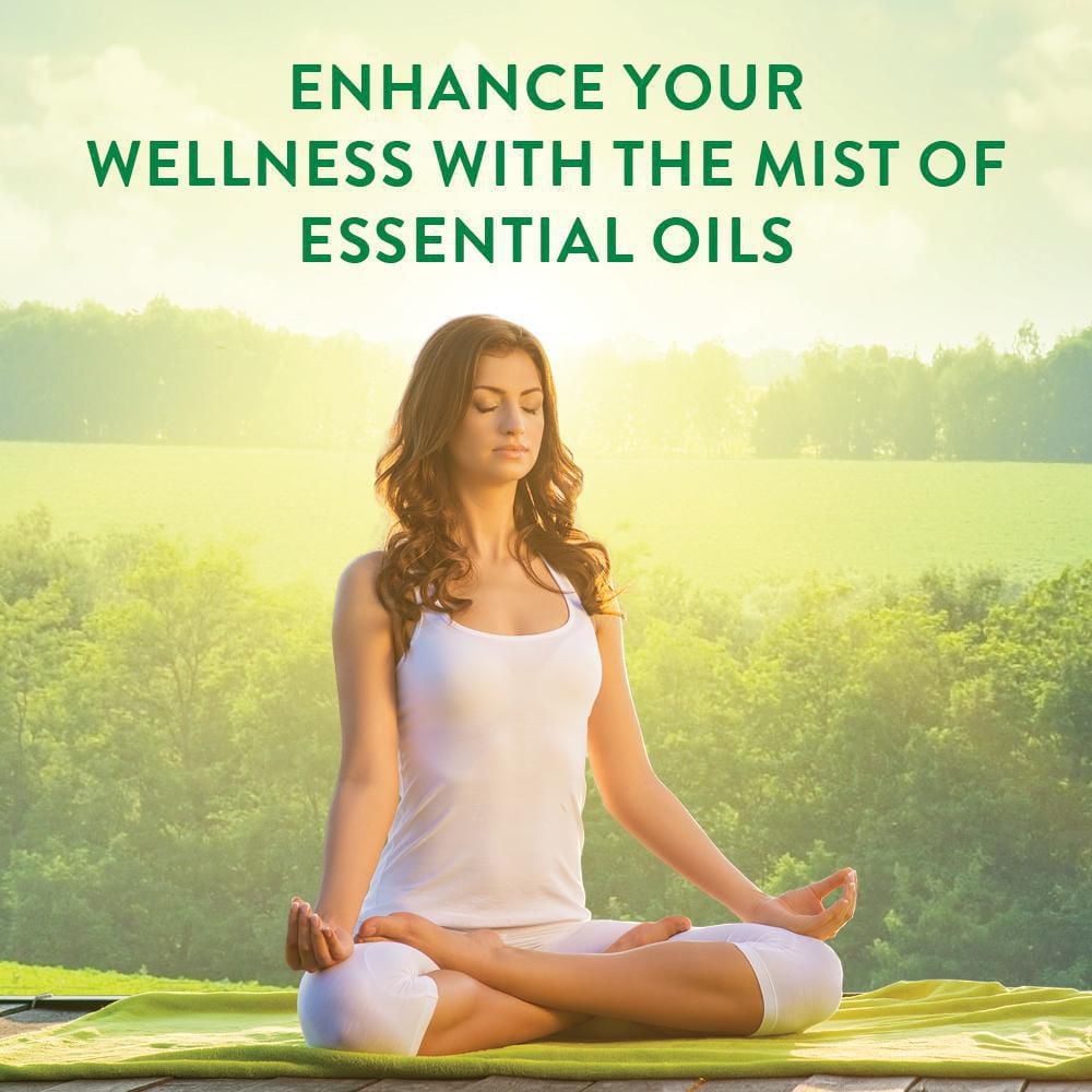 Recharge de diffuseur d'huile parfumée Air Wick Essential Mist, bonheur, 1 unité, assainisseur d'air