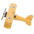 thumbnail image 1 of Vintage Biplane Metal Model Airplane Detailed Desktop Decor for Home Office Cafe Display, 1 of 7