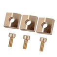 thumbnail image 3 of 3x Golden Electric Guitar Nut Clamp&Screws for Tremolo Bridge, 3 of 5