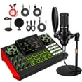 thumbnail image 1 of Paquete de equipo de podcast: interfaz de audio neculogy G9 con micrófono BM800, 1 of 9