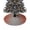 Grey Orange Red, variant on Emerald Green Grey Ombre Christmas Tree Skirt 36 Inches Large Christmas Skirt Tree, Modern Abstract Gradient Color Art Tree Skirt Christmas Decorations for Fireplace Party Holidays Indoor Outdoor