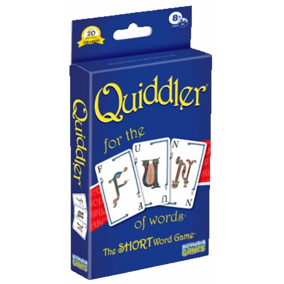 Quiddler Card Games, Fun Family Games, Children Ages 8