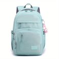thumbnail image 1 of Mochila Funcional Para Estudiantes, Mochila Escolar De Estilo Preppy Simple, Mochila De Viaje Liviana, 1 of 4