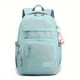 thumbnail image 4 of Mochila Impermeable De Gran Capacidad, Bolso De Nylon Casual De Moda De Color Sólido Para Computadora Portátil Con Correa Ajustable, Bolso De Escuela Lindo Y Versátil De Moda Para Niñas Y Mujeres, 4 of 4