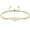 Style1, variant on PAURO Cross Bracelet for Women Men Stainless Steel Silver Gold Plated Cubic Zirconia Adjustable Circle Religious Prayer Faith Statement Personalized Gift Jewelry Style3