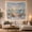 Seashell Window, variant on Open White Window to Beach Sunset with Seashells, Peaceful Coastal for Beach Lovers, Coastal Home Decor, Housewarming Gift, Tapestry Wall Hanging for Bedroom and Living Room