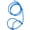 Blue/White Tracer, variant on Poly Calf Halter Color: Blue/White Tracer