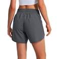 thumbnail image 5 of Endives Women's Workout Shorts Lightweight Gym Athletic Shorts With Zipper Pockets Comfy Fit Walking Hiking Tennis Running Shorts for Women, 5 of 6