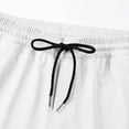 thumbnail image 2 of KyCheLot Men's Capri Cargo Pants 3/4 Length Elastic Waist Capri Pants with Zipper Pockets Summer Everyday, 2 of 6
