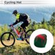 thumbnail image 2 of Gorra de ciclismo única y económica, cálida, cómoda y transpirable, forro de casco de acrílico, fondo verde, 22x22cm, 1 Pcs, 2 of 7