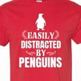thumbnail image 4 of Inktastic Easily Distracted by Penguins T-Shirt, 4 of 5